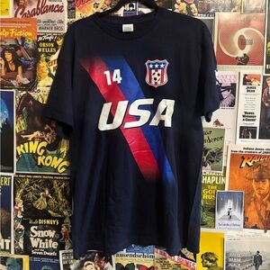 Delta USA Shield Navy T-Shirt